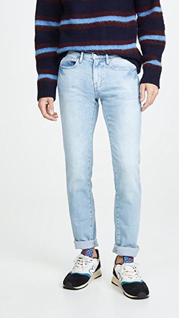 FRAME L'homme Skinny Jeans In Osborne Grind