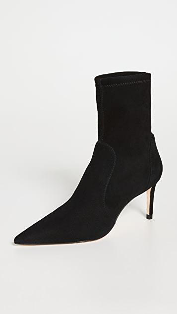 STUART WEITZMAN Stuart 75 Stretch Bootie In Black