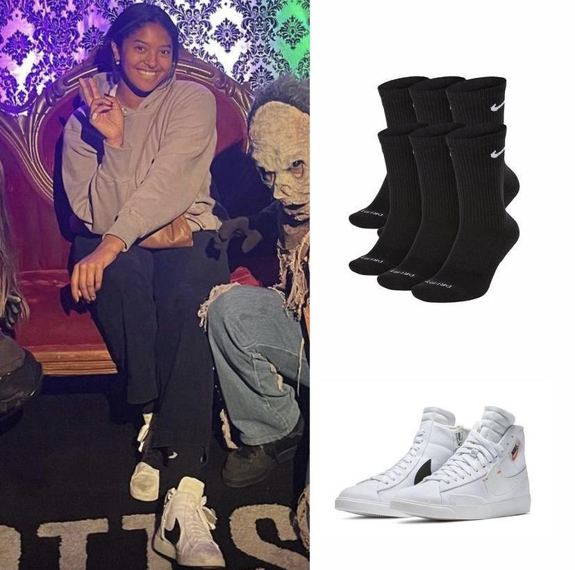 NIKE Everyday Plus Cushioned Training Ankle Socks In Black