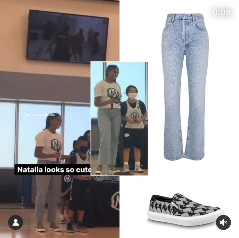 AGOLDE Blue Jeans With Wide Leg And Logo Patch On The Rear In Multicolor