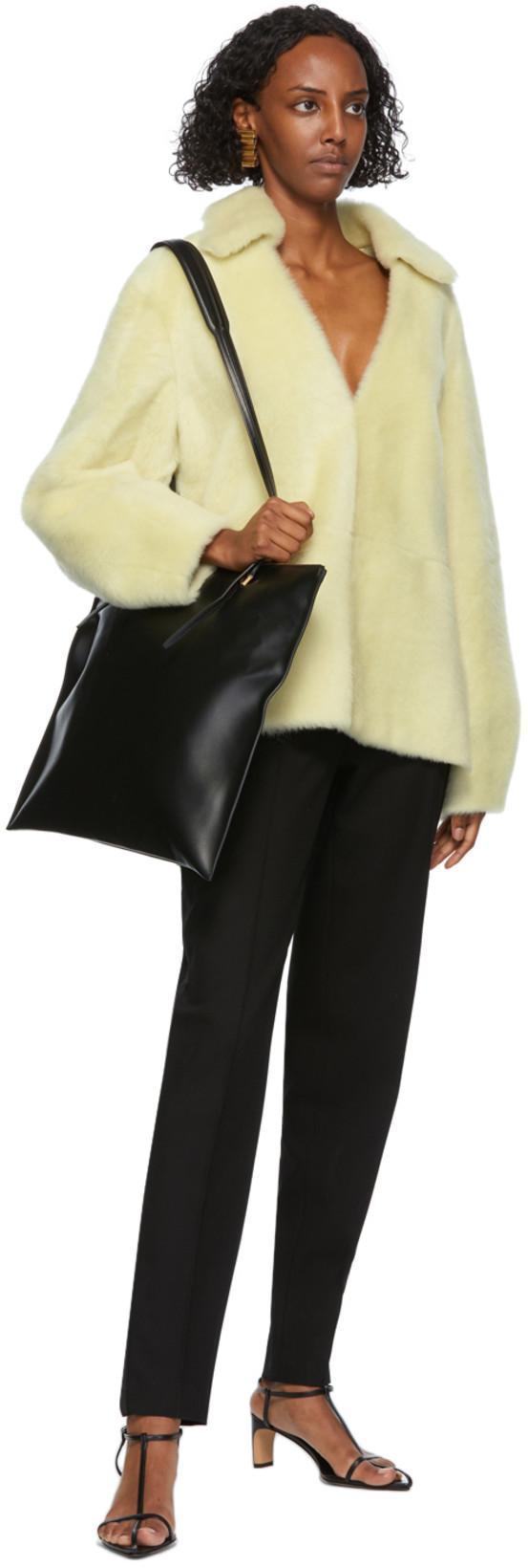 TOTÊME Toteme Monogram Embroidered Curved T Shirt In White