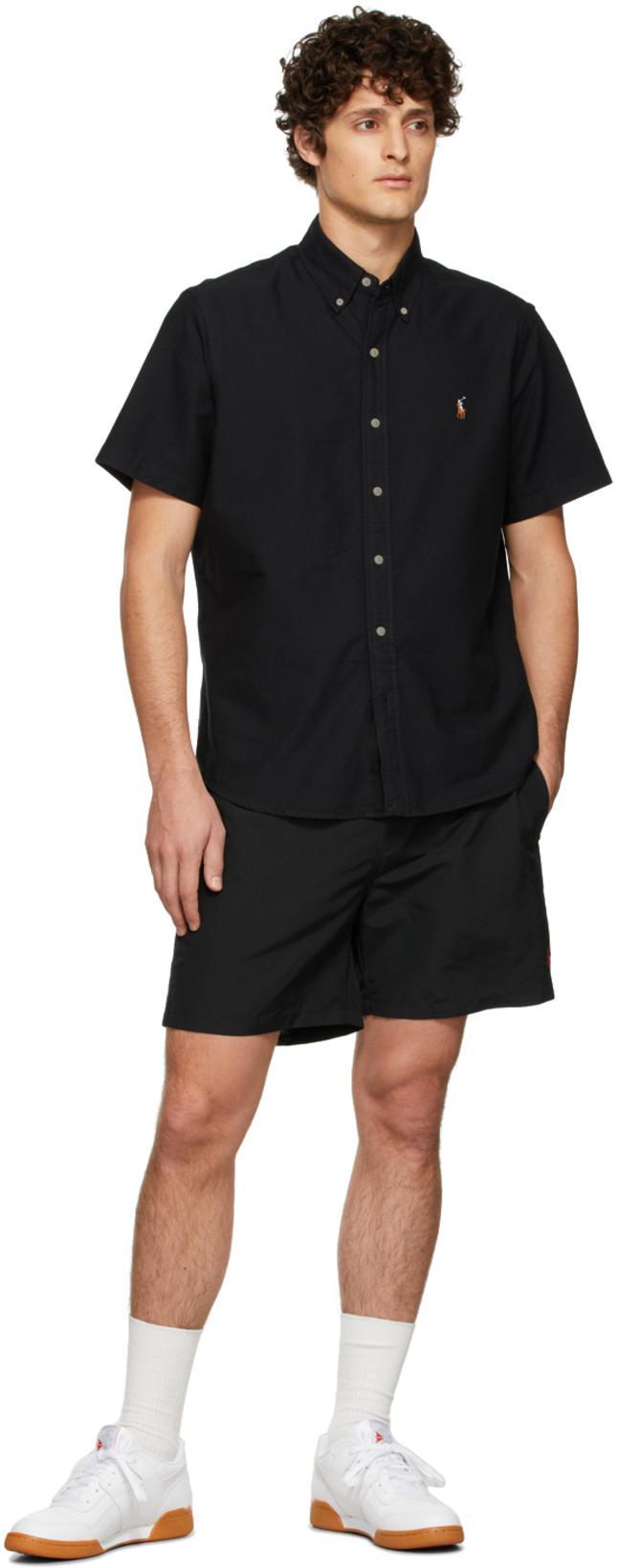POLO RALPH LAUREN Traveler Swim Boxers In Polo Black