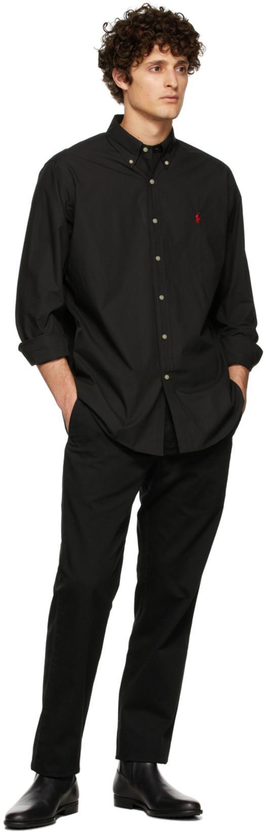 POLO RALPH LAUREN Shirt With Pony In Black