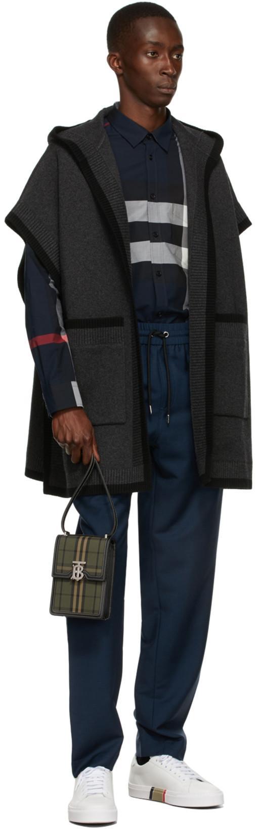 BURBERRY Summerton Shirt Men In Blue