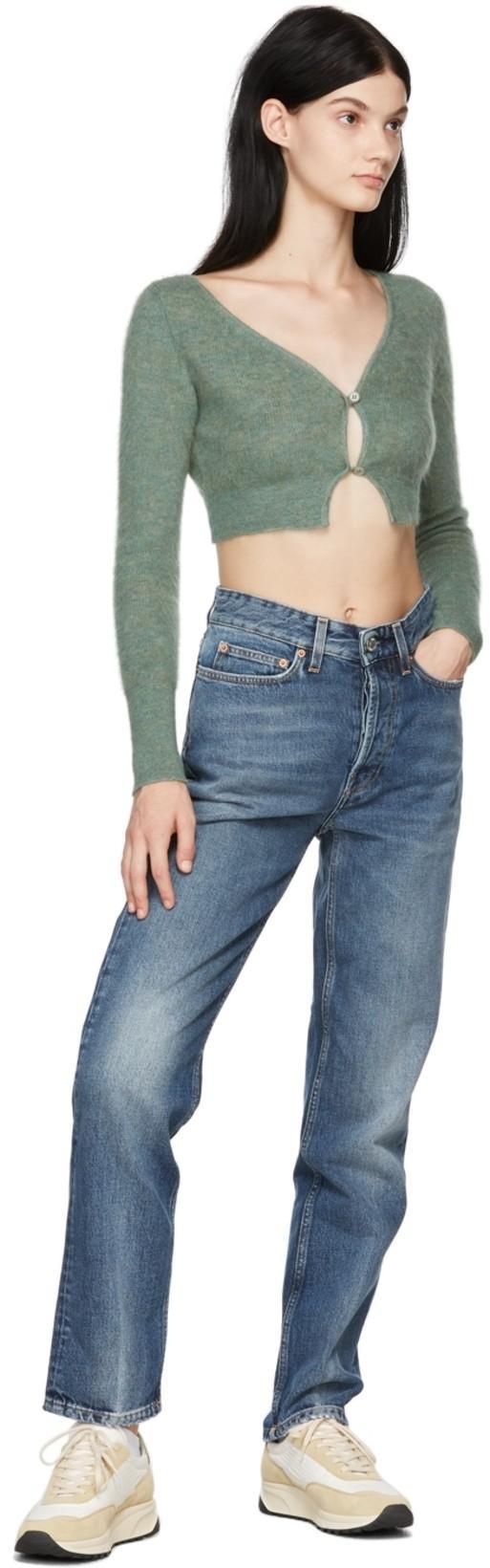 JACQUEMUS Green La Montagne 'le Cardigan Alzou' Cardigan