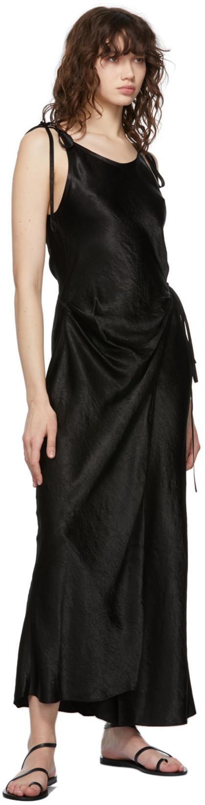 ACNE STUDIOS Drawstring Midi Dress In 900