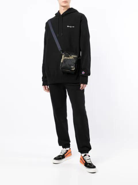 READYMADE Embroidered Logo Long-sleeve Hoodie In Black