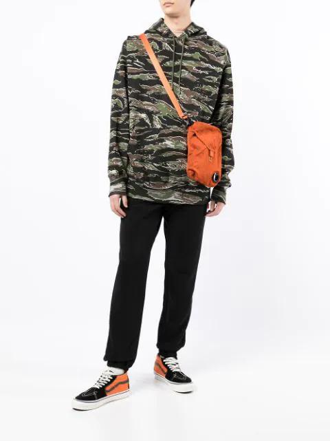 READYMADE Camouflage-print Long-sleeve Hoodie In Green