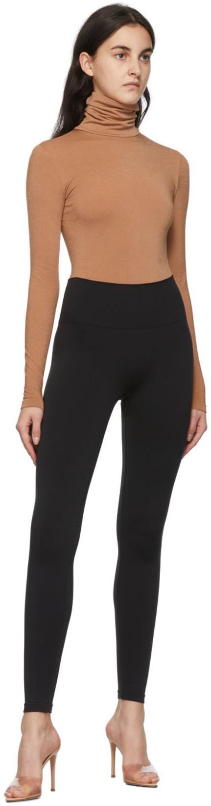 WOLFORD Thermal Leggings Featuring Infrared Technology In Black