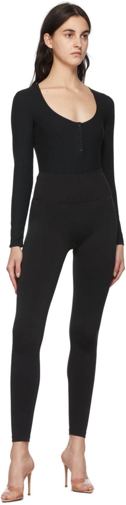 WOLFORD Thermal Leggings Featuring Infrared Technology In Black