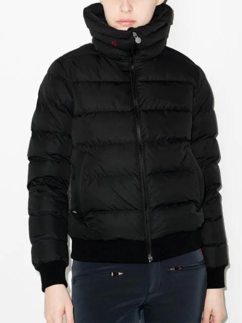 PERFECT MOMENT Chopper Star Roll-neck Merino-wool Sweater In Black