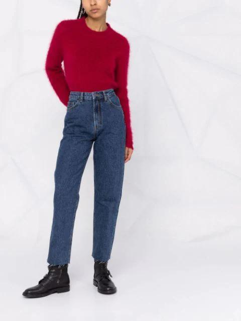 SAINT LAURENT Buckle-detail 30mm Ceril Ankle Boots In Black