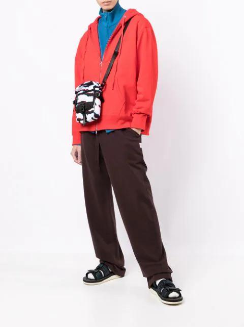 RE/DONE High Rise Stove Pipe Straight Jeans In Vintage White Worn