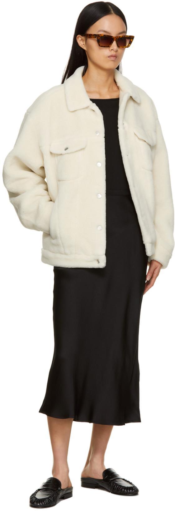 ANINE BING Flared Midi Skirt In Black