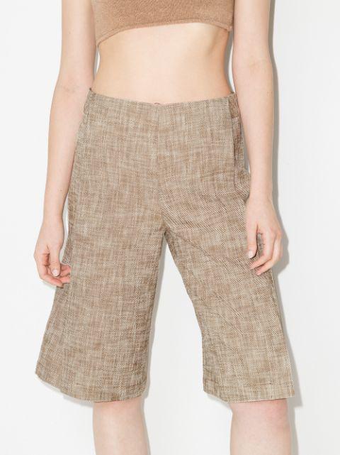 BOTTEGA VENETA Loop Intrecciato Leather Crossbody Bag In Black