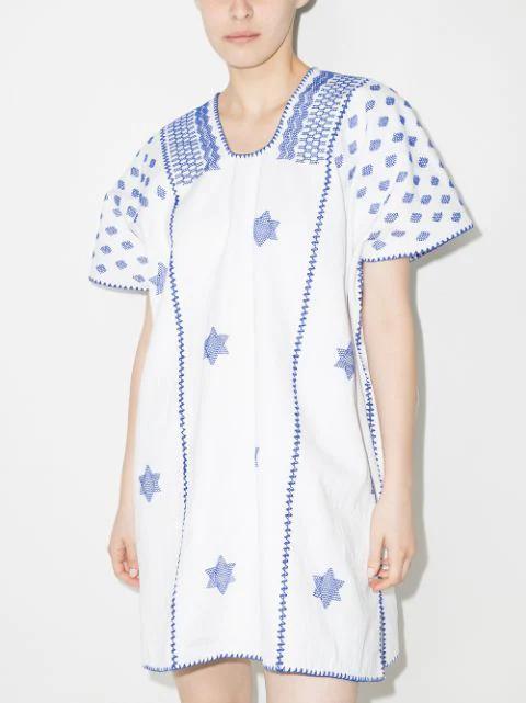 MM6 MAISON MARGIELA Mm6 By Maison Margiela Straight Leg Cropped Jeans In Blue