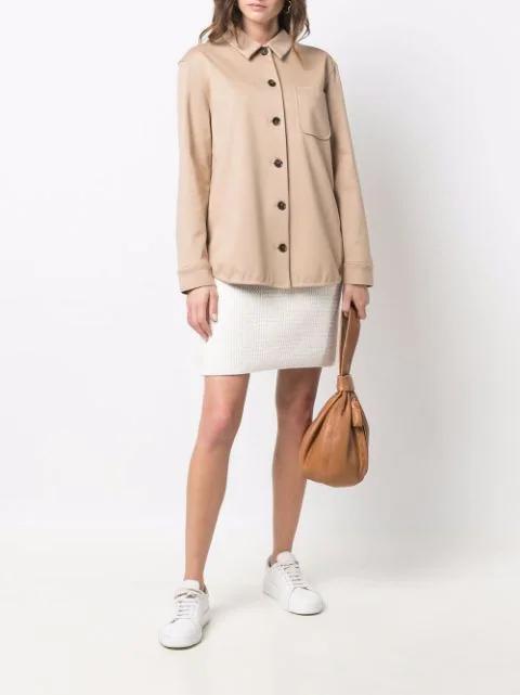 SAINT LAURENT Embroidered Espadrilles In Canvas Beige In White