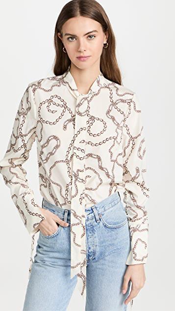 AGOLDE Blue Jeans With Wide Leg And Logo Patch On The Rear In Multicolor