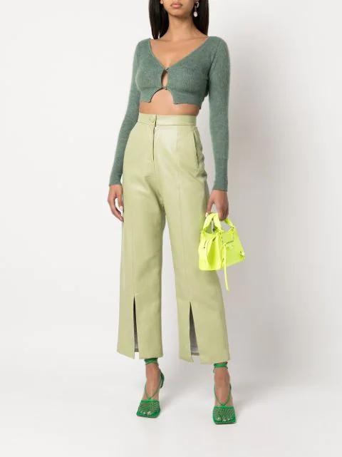 JACQUEMUS Green La Montagne 'le Cardigan Alzou' Cardigan