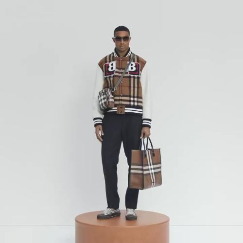 BURBERRY Vintage-check Print Low-top Sneakers In Birch Brown