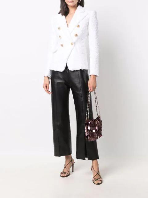 RABANNE Sparkle 1969 Sequinned Shoulder Bag In Pink