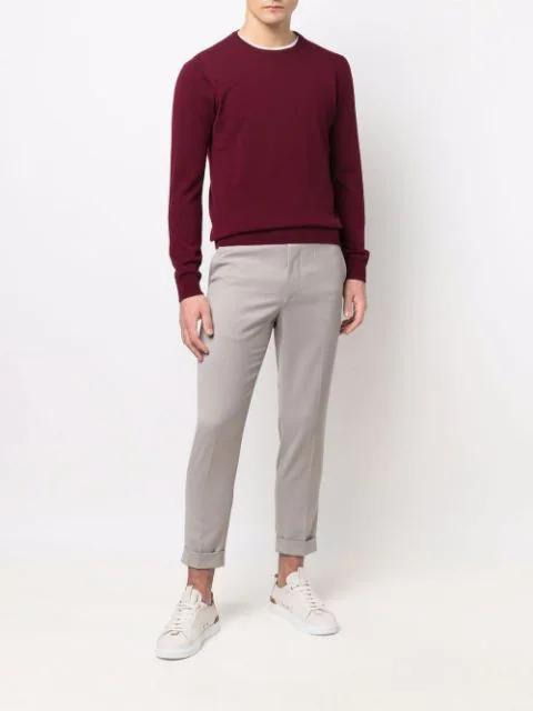 DOLCE & GABBANA Embroidered Cotton T-shirt In White