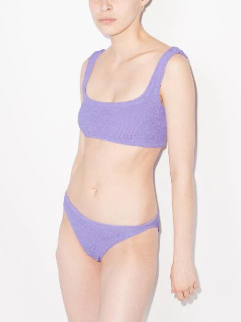 HUNZA G Coverage Xandra Bikini Lilac In Purple