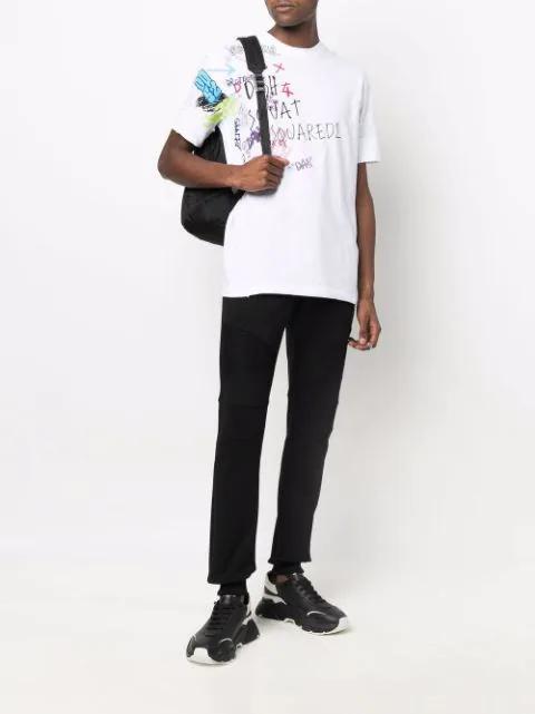 BALMAIN Black Cotton Jogging Pants