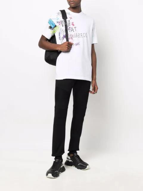 BALMAIN Black Cotton Jogging Pants