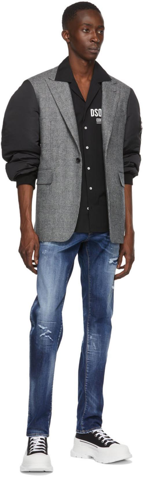 ALEXANDER MCQUEEN Tread Slick Lace-up Ankle Boots In Black