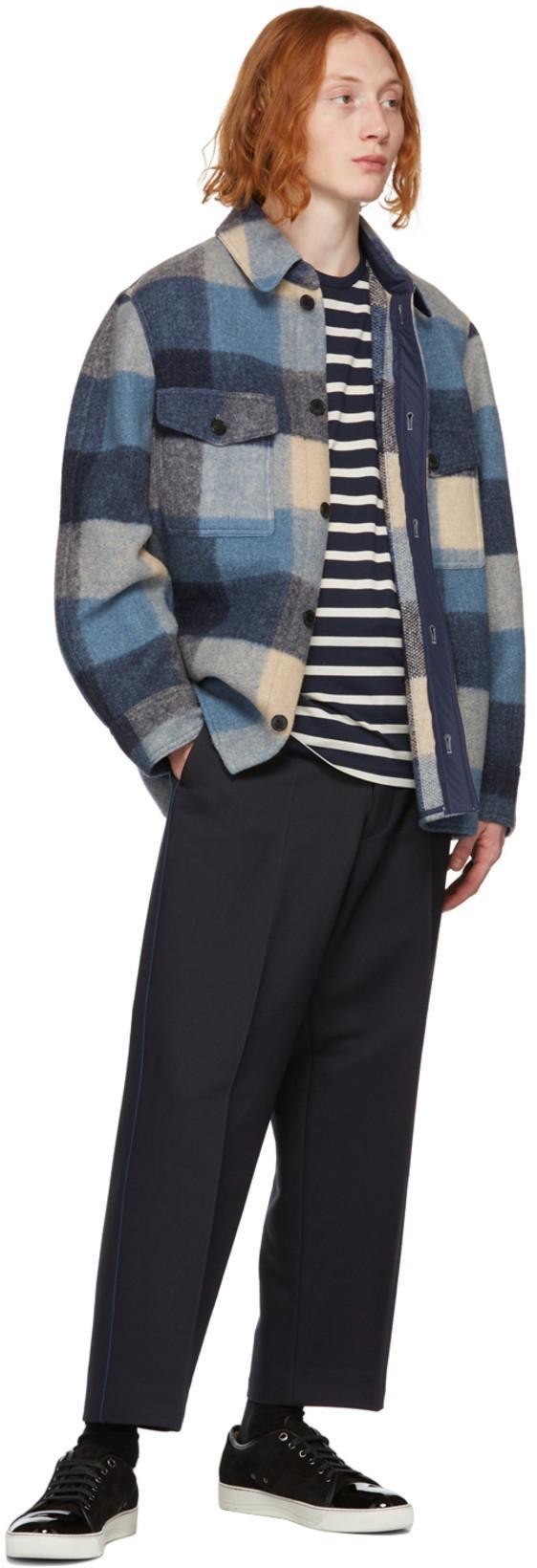 LANVIN Dbb1 Suede Sneakers In Multi