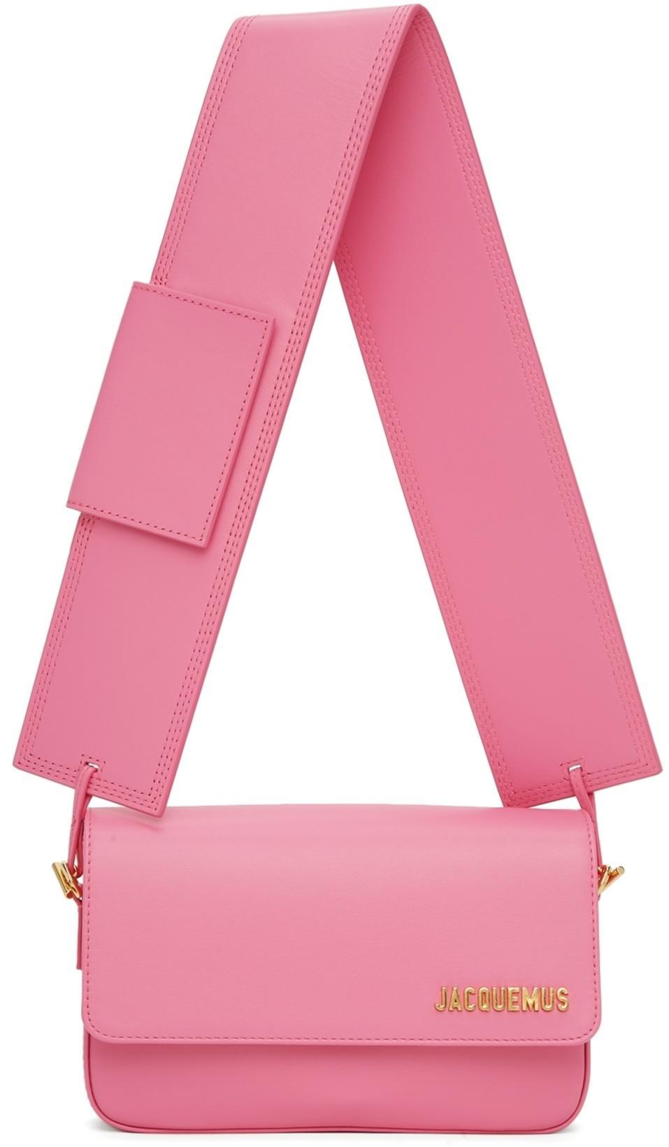 JACQUEMUS La Maille Neve Cardigan In Pink