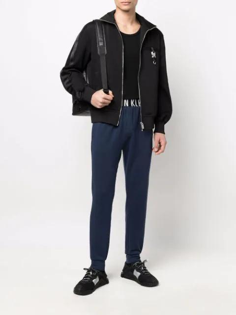 DOLCE & GABBANA Ns1 Slip On Sneakers In Mixed Materials In Black