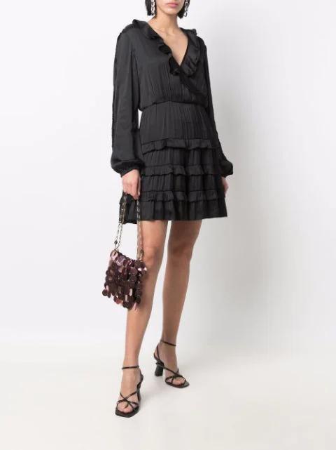 RABANNE Sparkle 1969 Sequinned Shoulder Bag In Pink