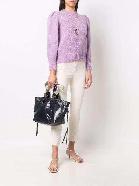 ISABEL MARANT White Mid Rise Straight Pants