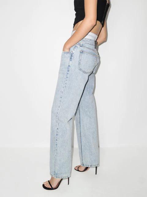 AMINA MUADDI Womens Black Giorgia Crystal-embellished Leather Heeled Sandals