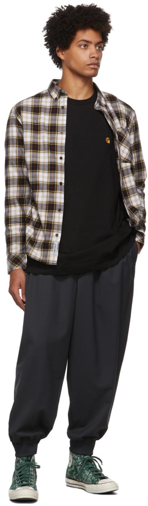 CARHARTT L/s Chase T-shirt In Black