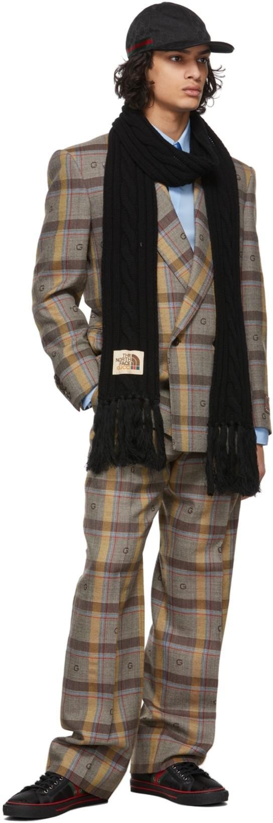 GUCCI Black Canvas Original Gg Baseball Cap