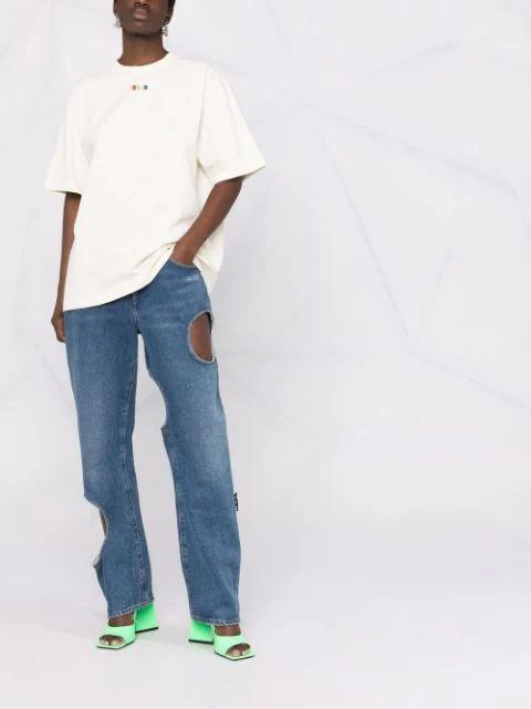 ATTICO Devon Patent Leather Sandals In Green