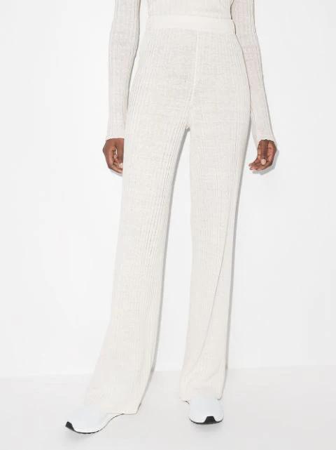 JIL SANDER Beige Large Flat Shopper Tote In 102 Natural