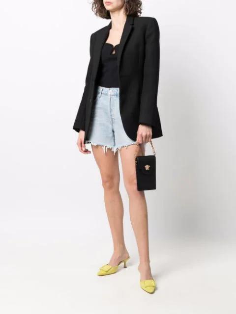 MANOLO BLAHNIK Maysale 50mm Pointed-toe Mules In Grün