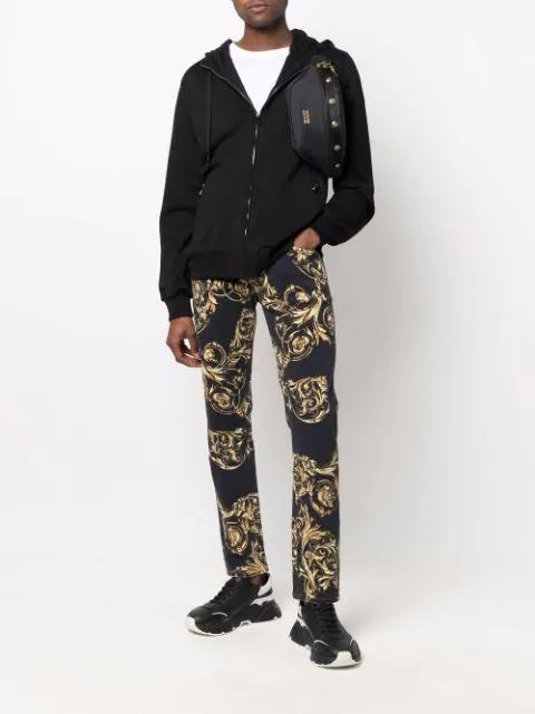 DOLCE & GABBANA Embroidered Cotton T-shirt In White