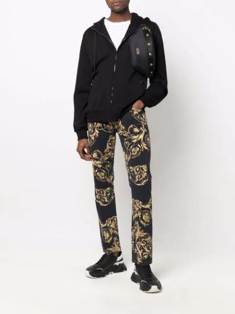 DOLCE & GABBANA Embroidered Cotton T-shirt In White