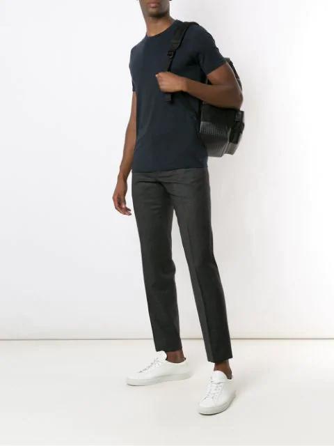 ALEXANDER MCQUEEN Logo Tape Track Pants In Black