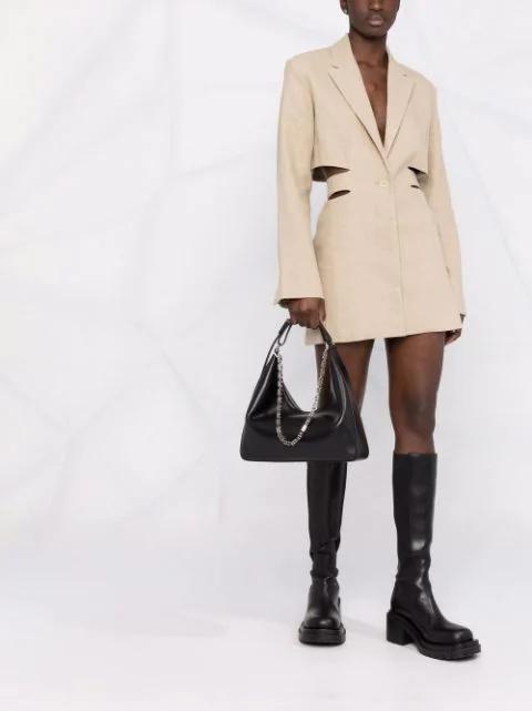 JACQUEMUS La Robe Bari Blazer Mini Dress In 150