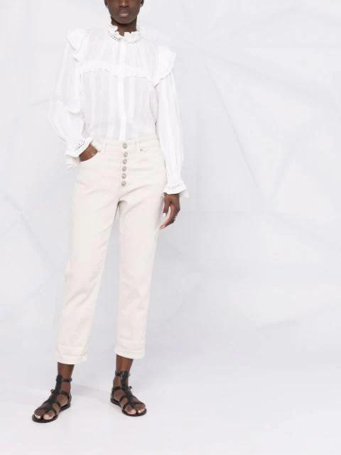 DONDUP Koons Gioiello Jeans In White