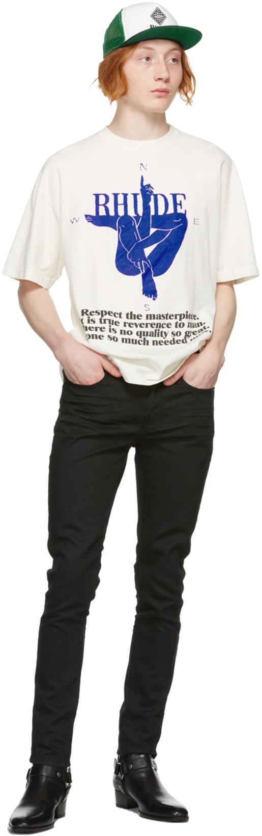 SAINT LAURENT Wyatt Harness Calf Leather Ankle Boots In Black