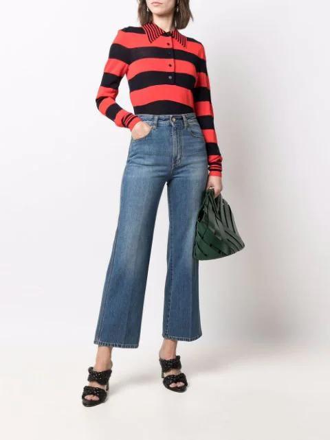 BOTTEGA VENETA The Curve 95 Lambskin Mules With Twisted Intrecciato Straps In Black