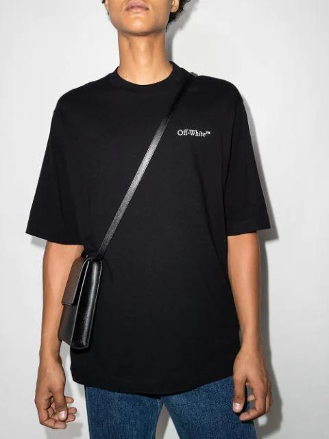 OFF-WHITE Black Cotton T-shirt