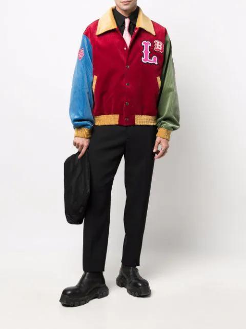 GUCCI Logo-plaque Gg Motif Tie In Pink